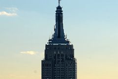New York City Top Of The Rock 03B South Empire State Building Observation Area Extreme Close Up